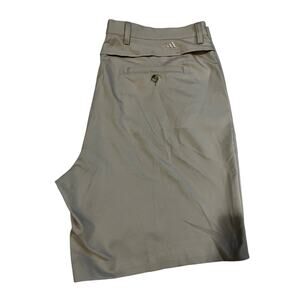 Adidas Shorts Mens Casual-Sz:42-Tan-Polyester-Back Pocket-Breathable